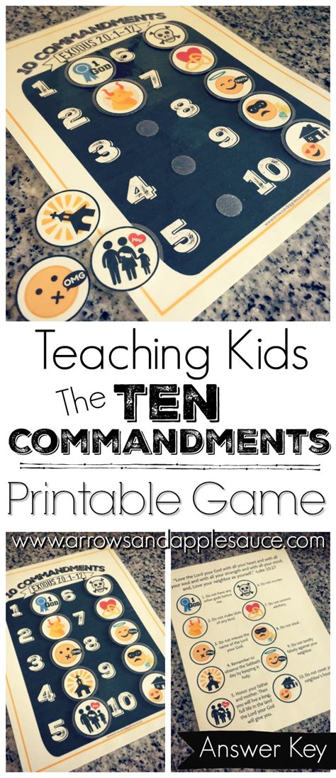 ten commandments sds game